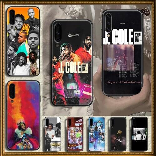 Rapper J. Cole Phone case For Samsung Galaxy A 3 5 7 8 10 20 21 30 40 50 51 70 71 E S 2016 2018 4G black painting cell cover
