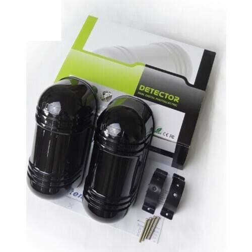 Waterproof Dual Beam Sensor Active Infrared Intrusion Detector IR 20m~150m Outdoor Perimeter Wall Barrier Fence for GSM alarm