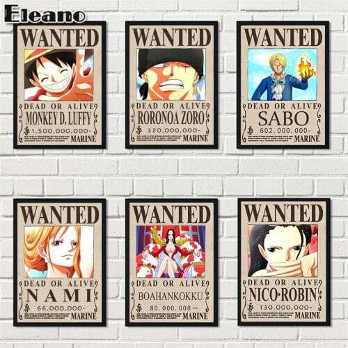 Japan Anime One Piece Poster Luffy Sauron General Order Sexy Boa Hancock Canvas Painting Custom Room Decoration Wall Paintings
