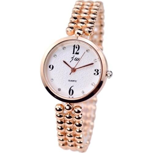 2019 New Jw Brand Quartz Watches Women Luxury Gold Silver Wristwatches Ladies Simple Crystal Bracelet Watches Female Clock Gifts