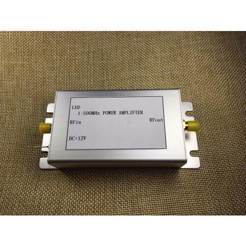 NEW 1PC 1-500MHz 1.6W RF Power Amplifier Broadband HF FM VHF UHF