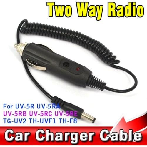 2021 High Quality Universal 12V 1A Polymer Lithium Battery Car Charger Charge Cable Line 1000MA Power Adapter DC Plug Port Radio