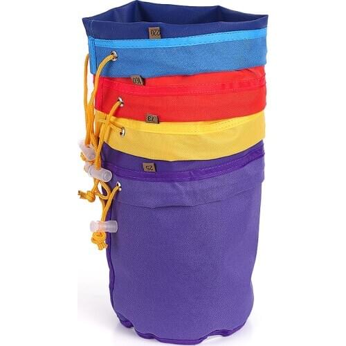 4pcs/set 1 Gallon Filter Bag 27 x 23CM Bubble Bag Herbal Ice Essence Extractor Kit Of 4pcs Micron Bag Drawstring Bags