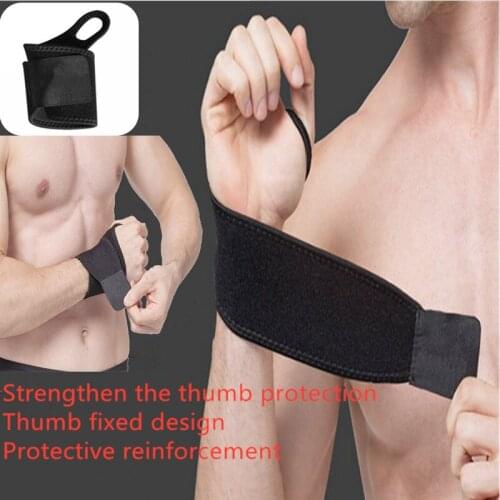 Hot 1Pc Wrist Guard Band Brace Support Carpal Tunnel Sprains Strain Gym Strap Lightweighted Sports Pain Relief Wrap Bandage