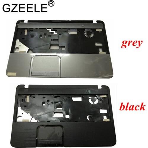 GZEELE New laptop upper case base cover for Toshiba Satellite C850 C855 C855-S511 Palmrest topcase Keyboard bezel Upper cover