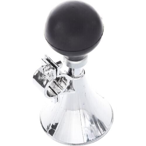 Black Rubber Bulb 21mm Dia Handlebar Bike Bicycle Air Horn Bugle Trumpet