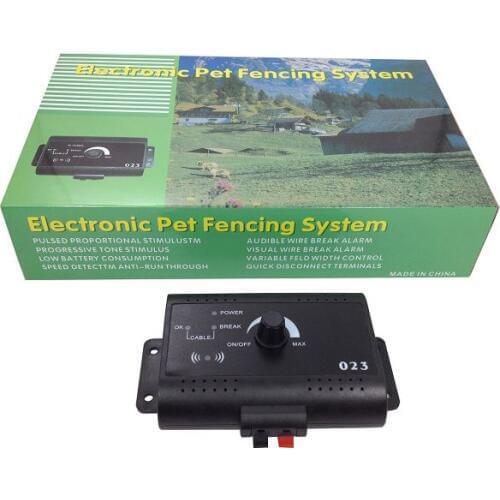 2017 PET SHOCK for 1 dog In-Ground dogs Electric Fencing System Pet Dog Training Collar free shipping