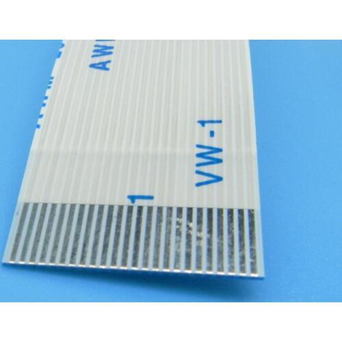 5pcs New FFC FPC 24pin flat flexible cable 0.5mm pitch forward Length 100mm 150mm 200mm 300mm 400mm Ribbon 24p Flex Cable