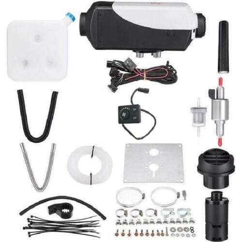 China Most Popular Heater 12V/24V 5KW Air Parking Diesel Heater With Complete Install Parts and 10L Tank