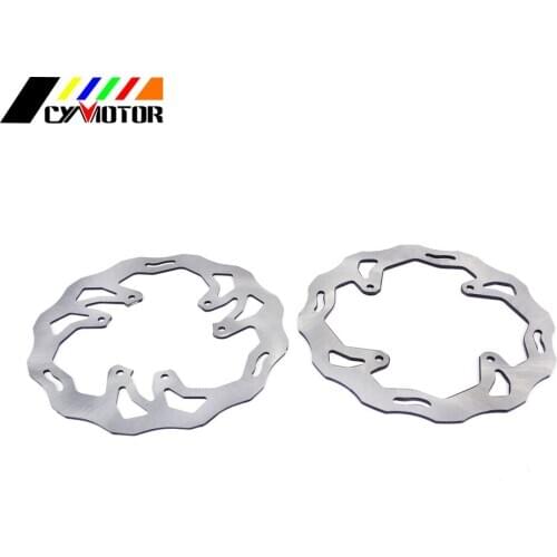 Motorcycle Steel Rear Front Brake Disc For HONDA CR 125 250 R E CRF230 CRF250X CRF250R CRF450R CRF450X CRF 250 450 R X 2002-2006