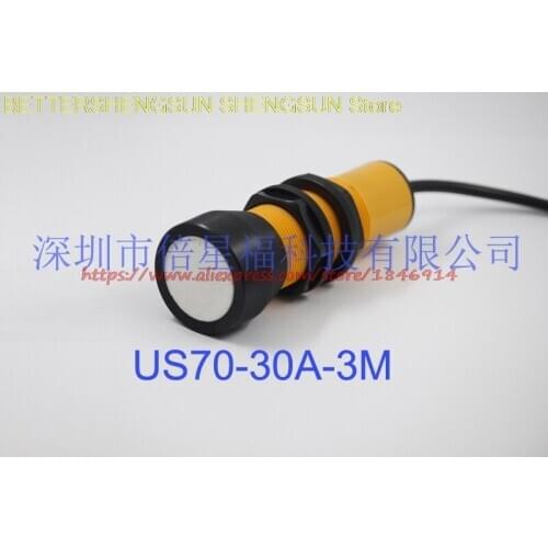 Free shipping Ultrasonic distance measurement kit US70-30A-3M digital analog signal, 4-20MA output ultrasonic sensor