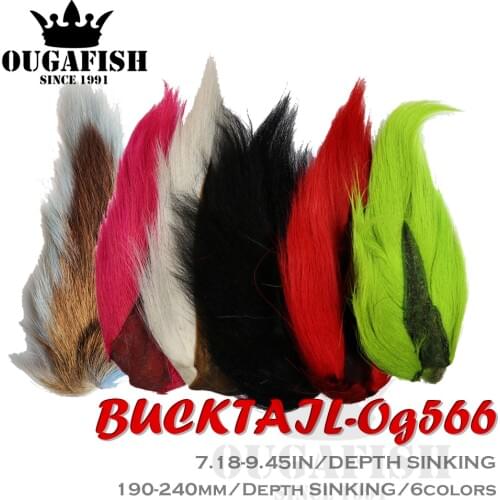 New Fishing Good Bucktail Fish Soft Lure Colour Bucktail Hair Fly Tying Materials Leurre Souple Diy Tackle Baits Artificial Bait