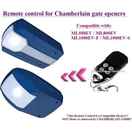 New The remote control replace for Chamberlain ML1000EV-F / ML1000EV-S garage door openers