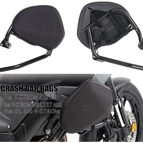 NEW DL650 DL 650 V-STROM Crash Bar Bags Motorcycle Frame Storage Package FOR SUZUKI V-STROM 650 L2 / XT ABS V-strom 650 / XT