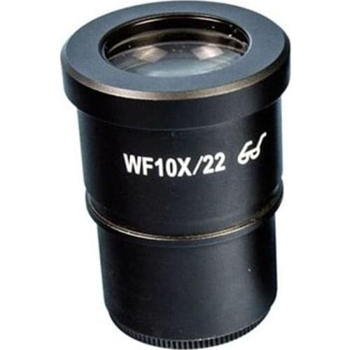 New WF10X/22 High Eye-Point Eyepieces with Reticle 4 Compound Microscope 30mm Tube