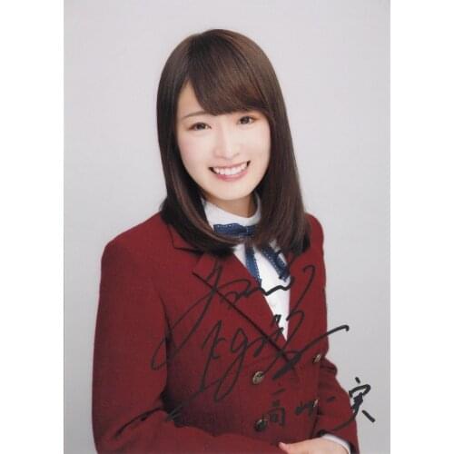 Hand signed Takayama Kazumi autographed original photo 7 inches collection free shipping 032018A