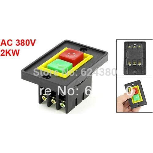 AC 380V 2KW Motor Control Start Stop ON/OFF Push Button Switch QCS1