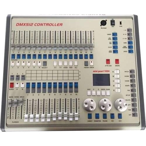 Professional DMX 512 Controller Pearl 1024 Control Stage Light XLR-3 Led Par Beam Moving Head DJ light Stage Effect Light