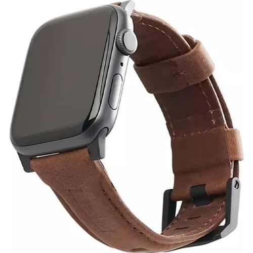 Genuine Leather Strap for Apple Watch Band 6 5 44mm 40mm Outdoor Sports Soft Bracelet for Iwatch Series 4 3 42mm 38mm Watchbands