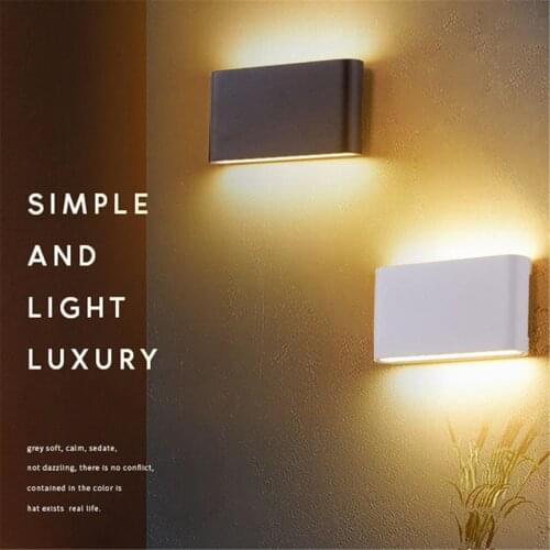 Modern Bedroom Living Room Bathroom LED Wall Light Sconce Fixture Lamp Decor Home Lights Lighting Waterproof