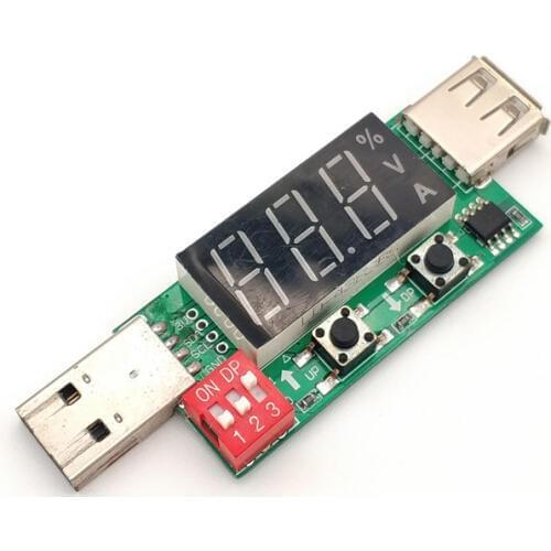 Qc3.0 Tester Automatically Detects Phone Quick Charge Voltage Meter Simulator Trigger 9V/12V/20V Aging Test Board with Display