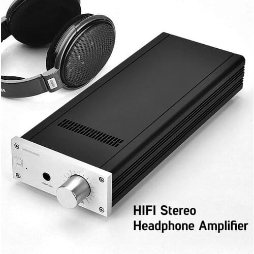 HIFI Fever Electron Tube Headphone Power Amplifier Desktop Audio 6N16 Vacuum Tube Earphone Preamp Amplifier With Tone Ajustment