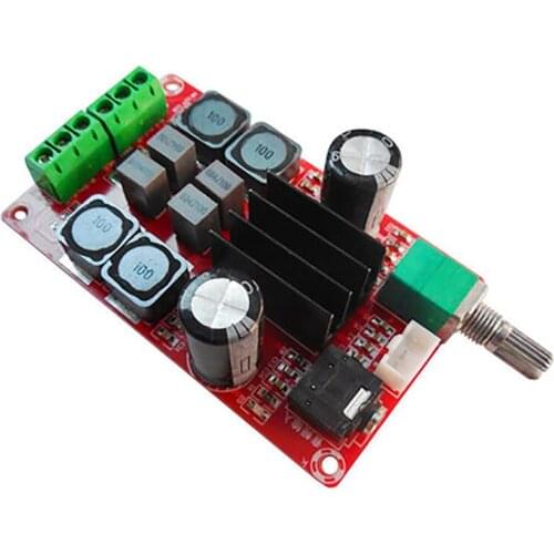 XH-M189 Digital Power Amplifier Board TPA3116D2 50Wx2 High-Power Dual-Channel Stereo Audio Power Amplifier Board