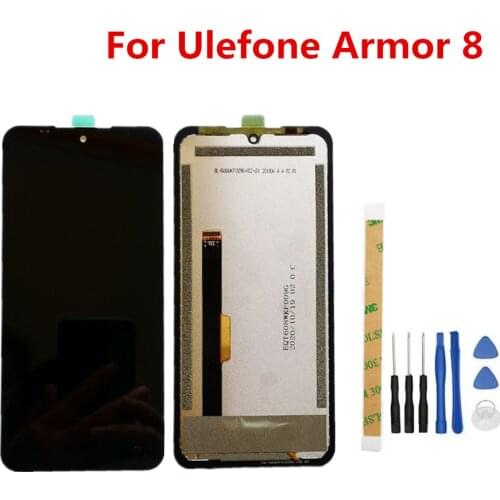 6.1 inch 100% Tested LCD Display Screen For Ulefone Armor 8 LCD Display With Touch Screen Complete assembly +Tools