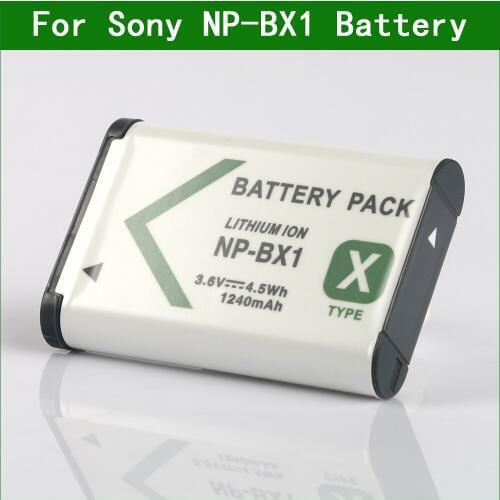 NP-BX1 NP BX1 NPBX1 Digital Camera Battery for Sony DSC RX1 RX1R RX1RM2 WX300 WX350 WX500 WX700 WX800 MV1FDR-X1000V FDR-X3000