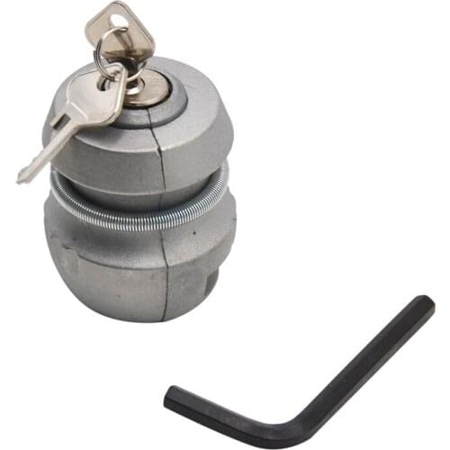 Auto Parts Trailer Lock Anti-Theft Device Insertable TraIler Hitch Lock Heavy Duty Coupling Security Caravan Tow