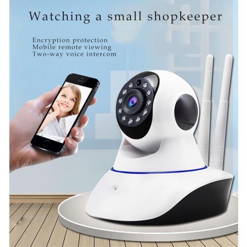 V380 Home Security IP Camera Wireless Smart WiFi Camera WI-FI Audio Record Surveillance Baby Monitor HD Mini CCTV Camera