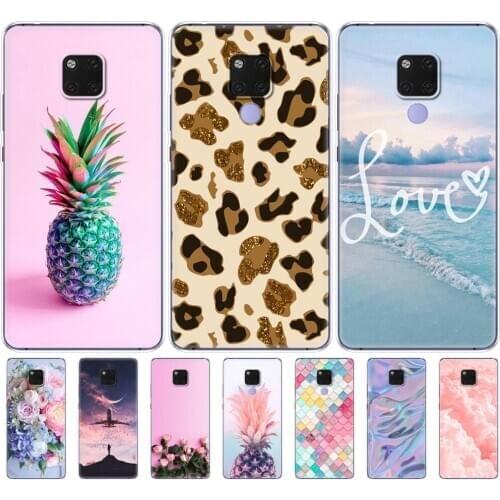 Case For Huawei Mate 20 Pro Transparent Soft Silicon Phone For Huawei Mate 20 X Cover Coque Cover Full 360 Protective Shell