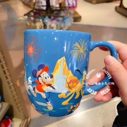 Disney Mickey Milk Ceramic Cup Coffee Mark Gift
