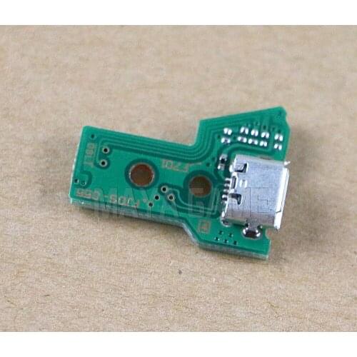 For Playstation 4 Controller 5.0 JDS-055 JDS-050 USB Charging Board Socket Port replacement 12PIN Cable for PS4 controller