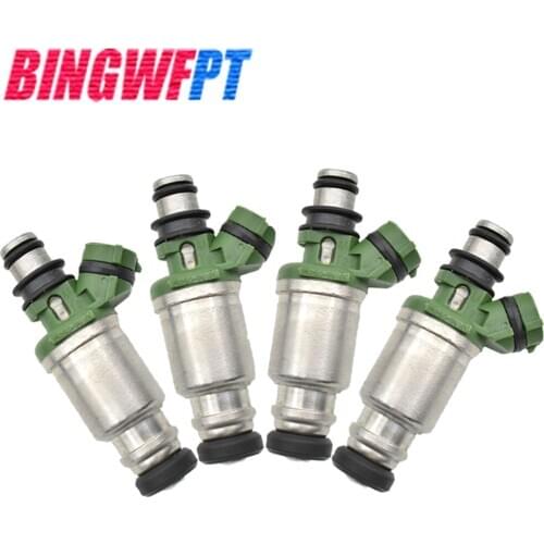 4x Nozzle Fuel Injector 23250-74100 For Toyota Camry Celica MR2 Solara 2.2 RAV4 Car Engine Injection Replacement Auto Injector