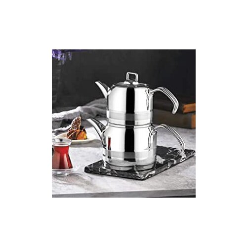 Kahramanlar Enza Platinum Midi Boy Teapot Set 1021-P