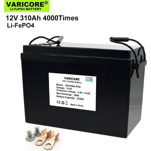 12V 200Ah 280Ah 310Ah LiFePO4 battery 12.8V Lithium iron phospha For RV Campers Golf Cart Off-Road Off-grid Solar Wind batteries