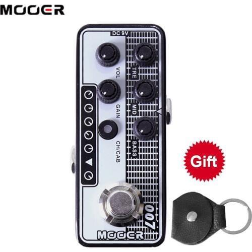 MOOER MICRO Series 007 Regal Vintage Tone Digital Preamp Preamplifier Guitar