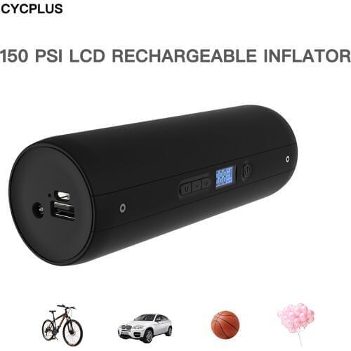 Inflatable Pump Cordless Portable Compressor Digital Car Tyre Pump 12V 150PSI Rechargeable Air Pump for Car Bicycle Tires Balls