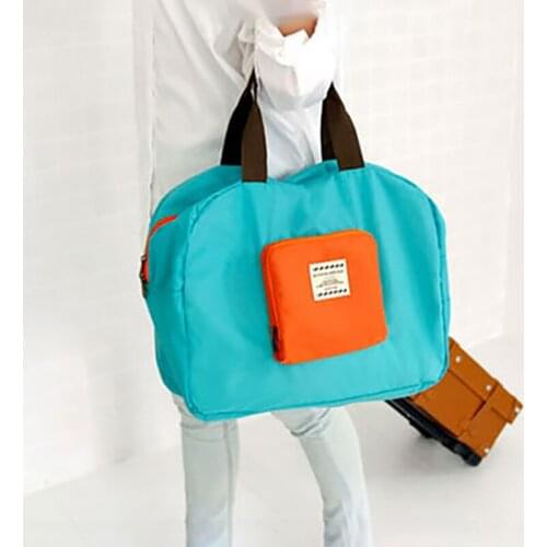 Foldable Travel Bag WaterProof Underwear Bra Storage Bag Large Capacity Cosmetic Shoes Shoulder Bag Travel Clothes Organizer