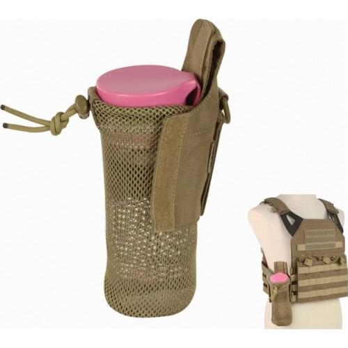 Tactical Molle Water Bottle Pouch Military Canteen Cover Holster Concealed foldable Kettle Pouch