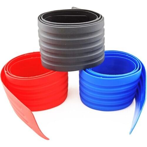 Rear Bumper Protector Trim Strip Anti-scratch Car paint protection For Subaru Forester Outback Legacy Impreza XV BRZ