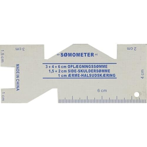 1 Piece Sewing Quilting Measuring Guide Gauge Ruler Clothes Patchwork Crafts Tool