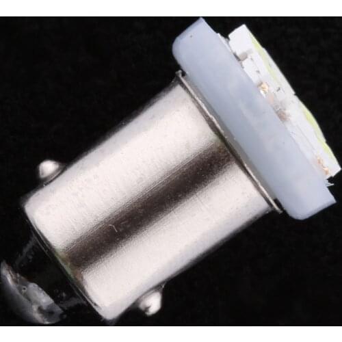 100 pcs BA9S 8smd 3020 Led Car Interior White Side Tail Light T4W Bulb T11 8 SMD 1206 LED Auto Parking Lamp DC 12V
