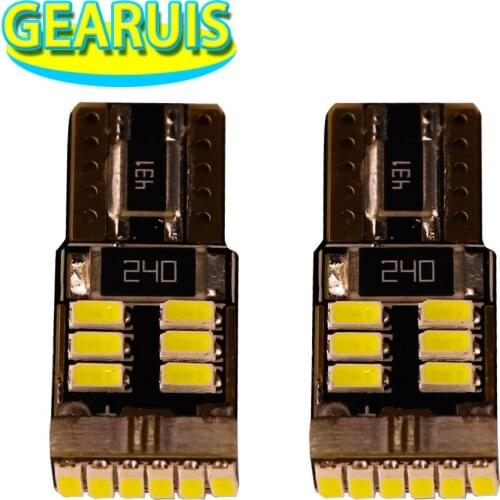 100pcs Super Bright T10 Canbus 3014 18 SMD Led 23*10mm no error W5W Led Bulbs Car Wedge Marker Lights Auto Car door Light 12V