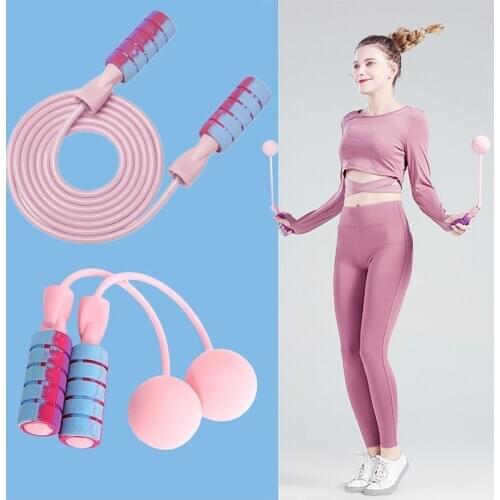 2 in 1 Adjustable Ropeless Heavy Ball Jump Skipping Rope Comba Crossfit Indoor Gym Fitness Weight Loss Exercise Boxing Equipment