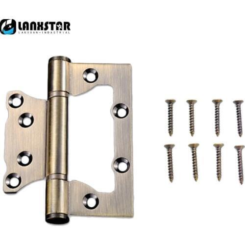 4 inch Stainless Steel Hinge Bbutterfly Style Solazyme Hinges Silent Bearing Mute Door-hinges