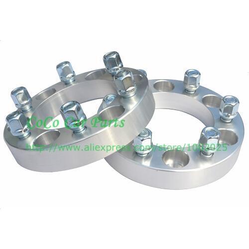 4pc 6x139.7 Wheel Spacers (12x1.5 Studs) for Colorado H3 H3T FJ Cruiser 4Runner Canyon