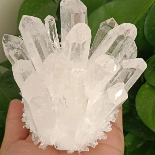 680-780g Natural Raw Quartz White Clear Crystal Cluster Healing Stones Crystal Point Decoration Raw Crystals Minerales