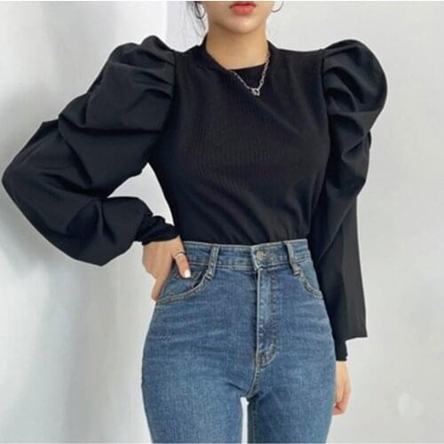 Женские футболки с длинным рукавом BULOCHOVA China At AliExpress